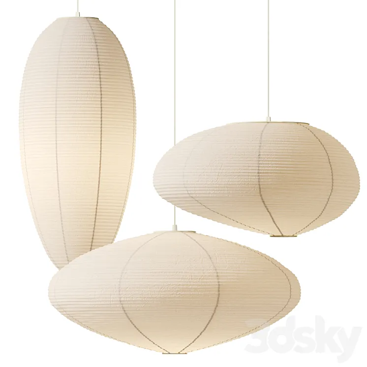 Akari Collection by Vitra 3D Model Free