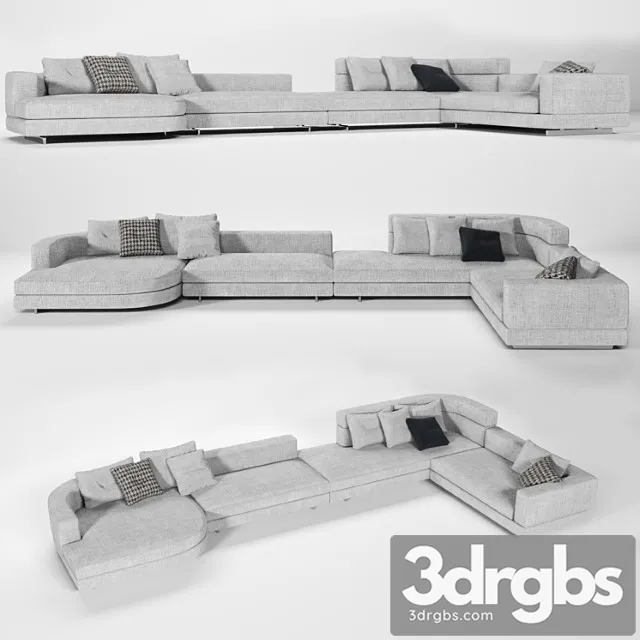 Akexander Sofa 3D Model Free