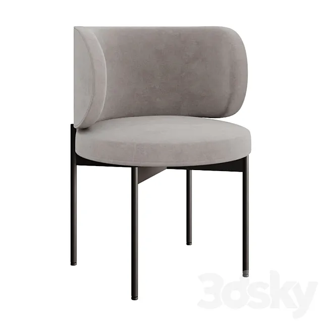 Akiko Gallotti & Radice Chair 3D Model