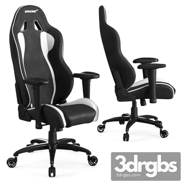AKR Nitro Gaming Chair 3D Model Free
