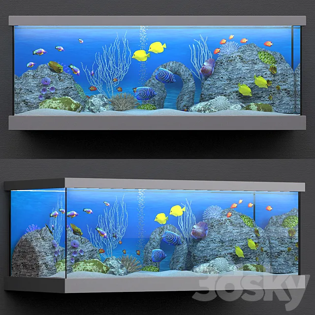 Akvarium 3DModel