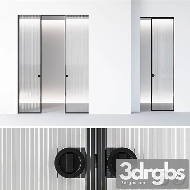 Aladin Pocket Mono Door by Glas Italia 3D Model Free