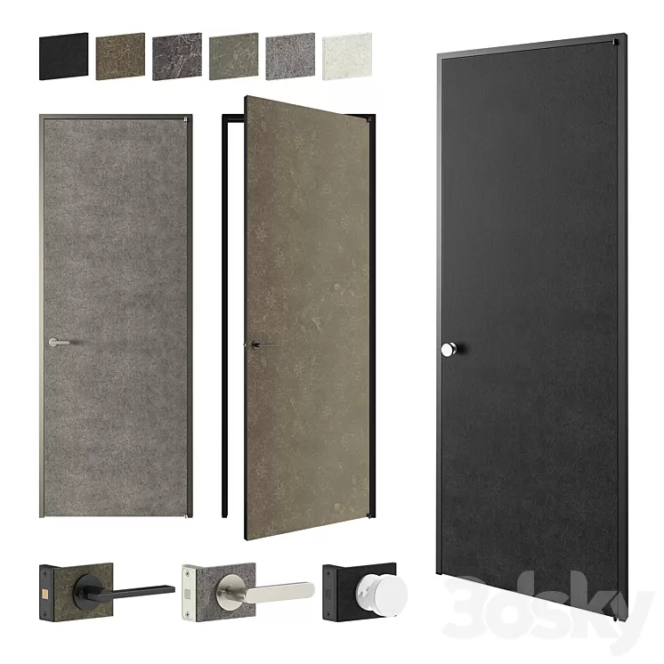 Aladin Swing Plain 04 by Glas Italia 3D Model