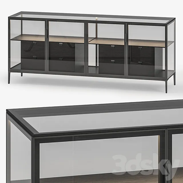 Alambra Case sideboard 3 Rimadesio 3D Model