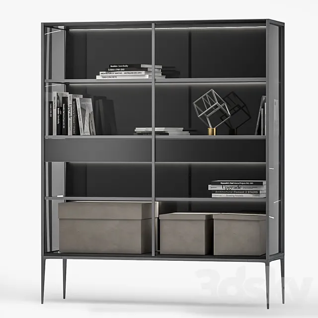 Alambra Libreria Rimadesio W (W) 1308mm 3DModel