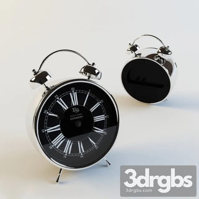 Alarm Clock 02 3D Model Free