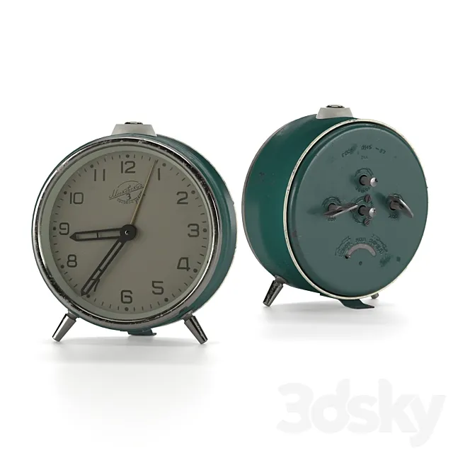 Alarm clock МЧЗ3 3D Model