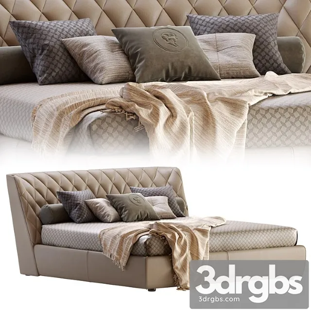 Alberta bed grace 2 3D Model Free