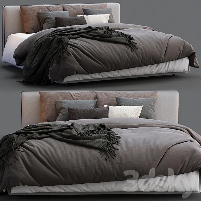 Alberta Bed Laguna 3DModel
