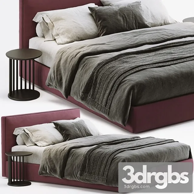 Alberta laguna bed 2 3D Model Free