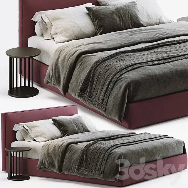 Alberta Laguna Bed 3DModel