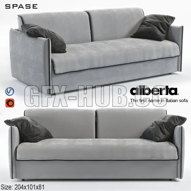 Alberta Salotii Space 3D Model