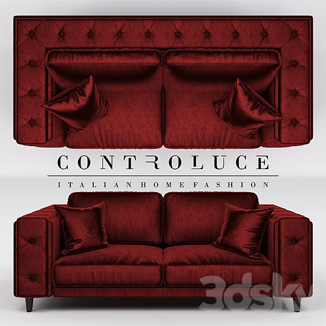 Alberta Salotti _ Controluce _ Belmondo. sofa 3DModel