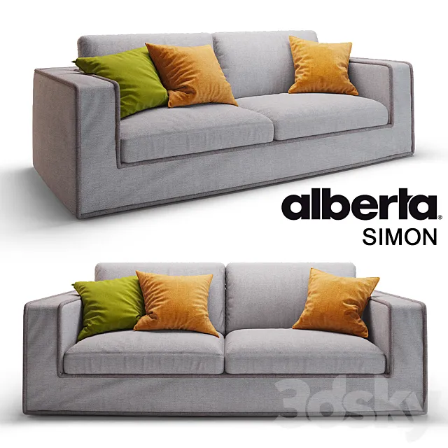 Alberta Simon 3D Model
