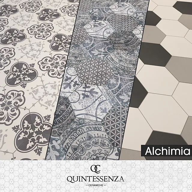 ALCHIMIA BY QUENTESSENZA CERAMICHE 3D Model