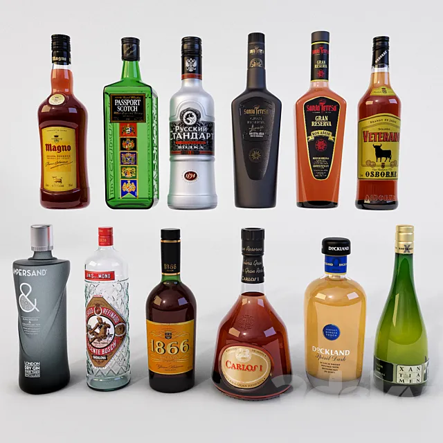 Alcohol 3D Model