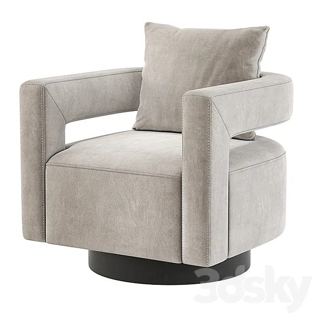 Alcoma Swivel Chair Ashley 3DModel