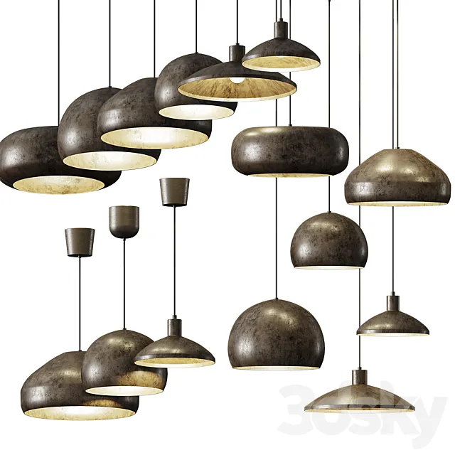 Aldo Bernardi MATERIA Pendant Lamp 3D Model