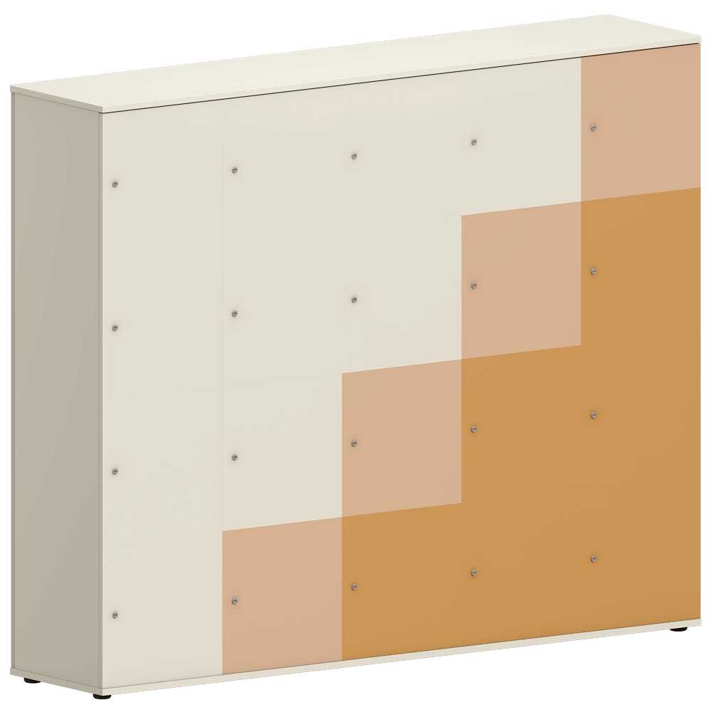 Alea - Modular locker system Lato 3D Model