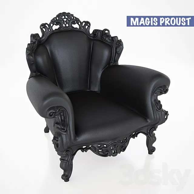 Alessandro Mendini_Magis Proust 3D Model