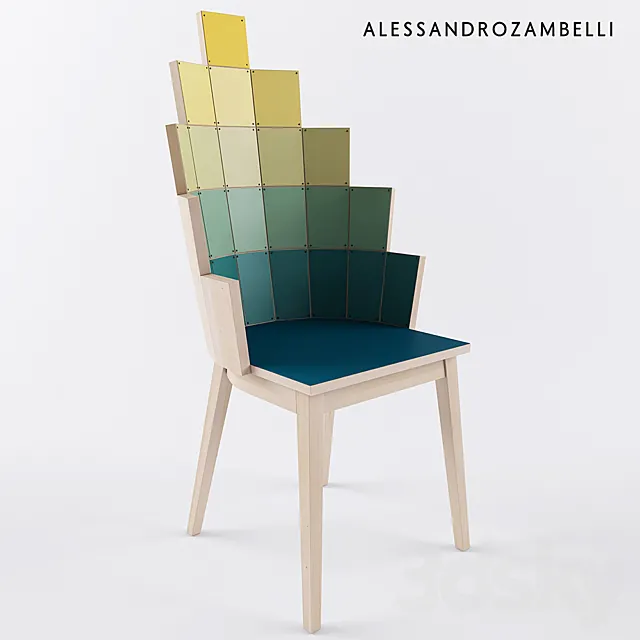 Alessandro Zambelli - Chair Paniepesci 3D Model