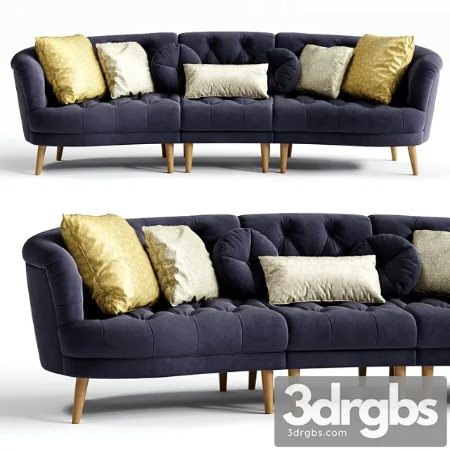 Alexander & james jean maxi xl sofa 2 3D Model Free