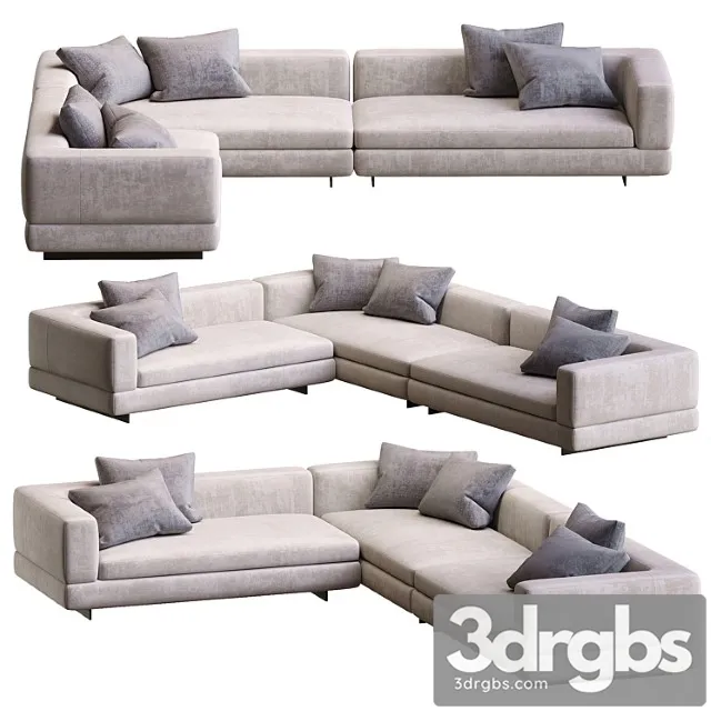 Alexander Sofa 3D Model Free