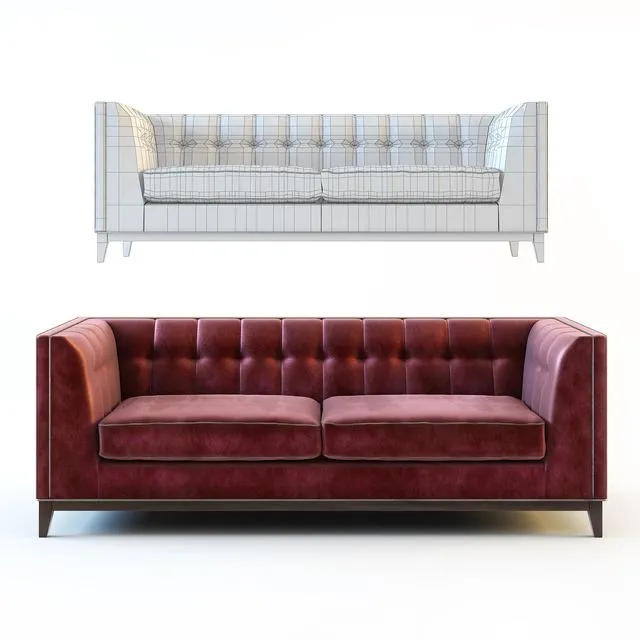 Alexander sofa 3D Model