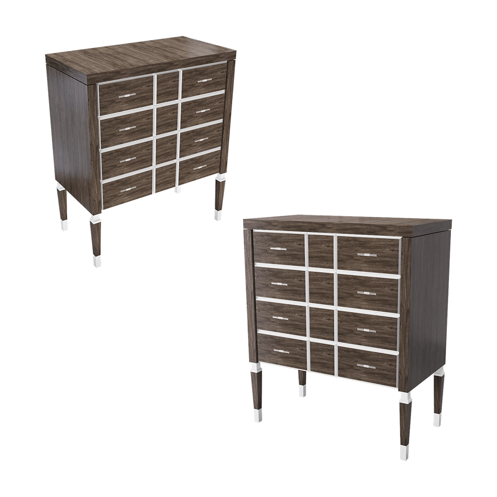 ALEXANDRA - Chest of Drawer LAUREN A3060 3D Model