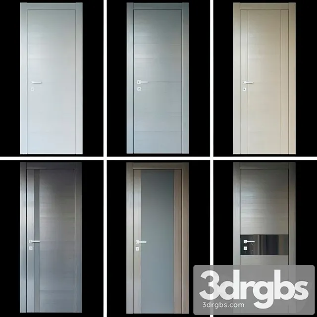 Alexandrian door collection premio 3D Model Free