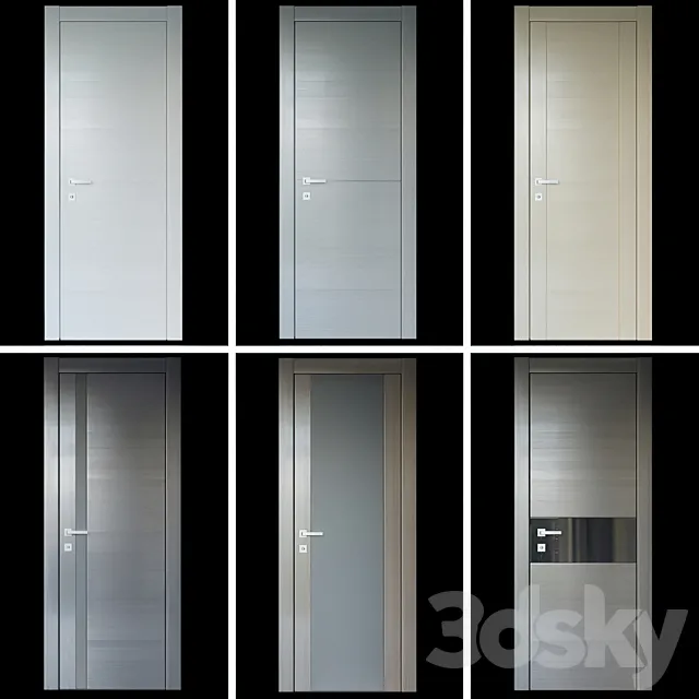 Alexandrian Door Collection Premio 3DModel