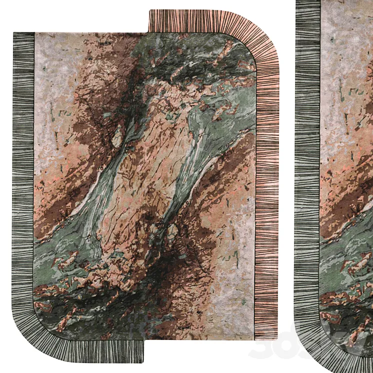 ALEXANDRITA carpet visionnaire 3D Model Free