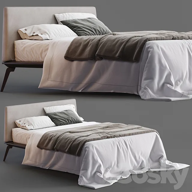 Alf Dafre bed Xilo 3DModel