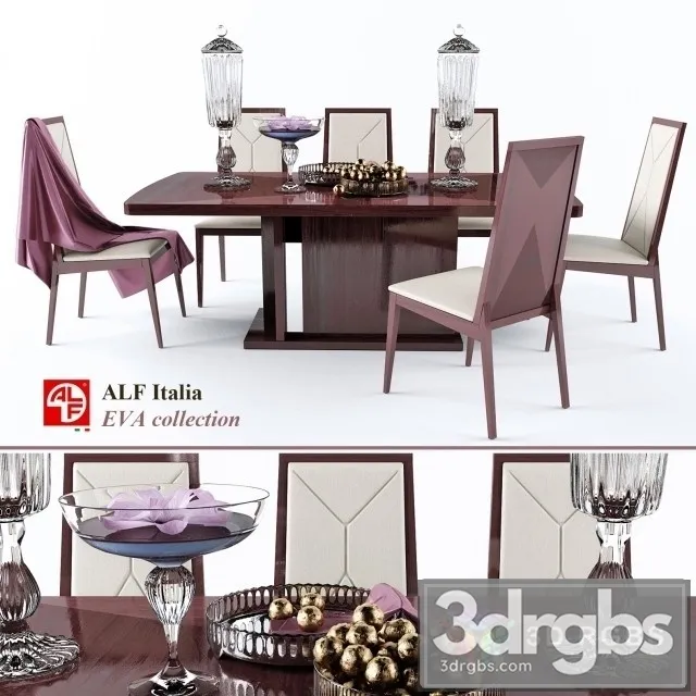 Alf Italia Eva Table 3D Model Free