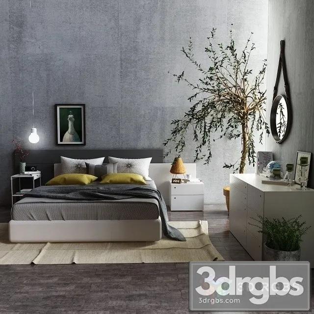 ALF Skip Bed 3D Model Free