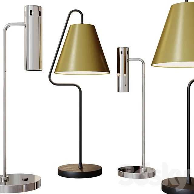 ALFA & CALVERTON table lamp 3DModel