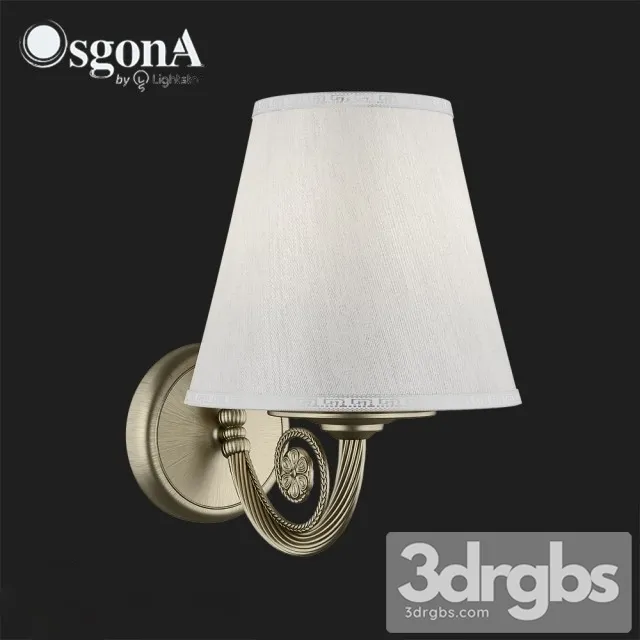 Alfa Roksana Wall Light Lamp 3D Model Free