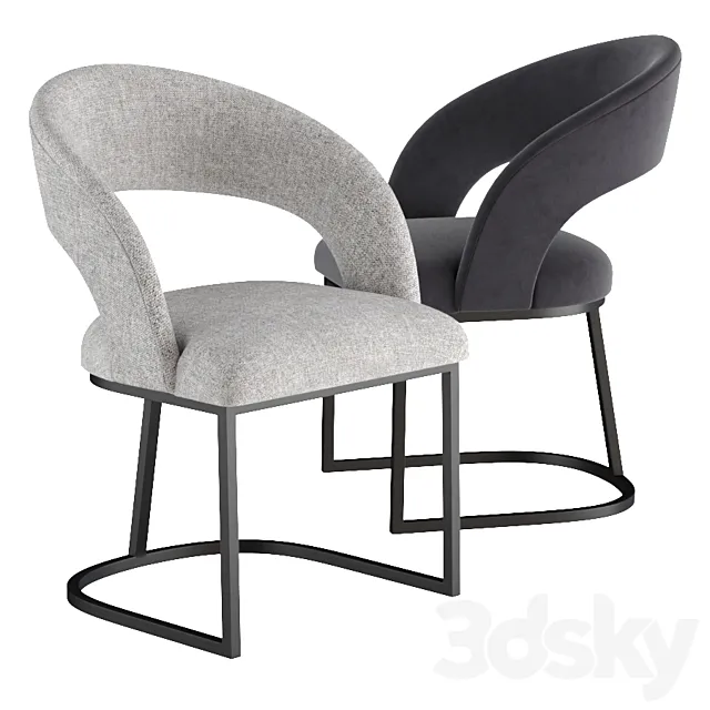Alfie Dining Chair LIANG & EIMIL 3D Model
