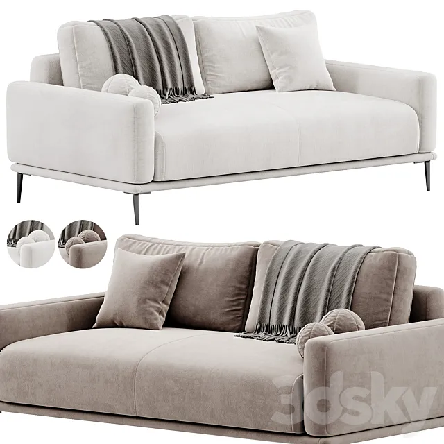 ALFIL Sofa By Lebom 3D Model