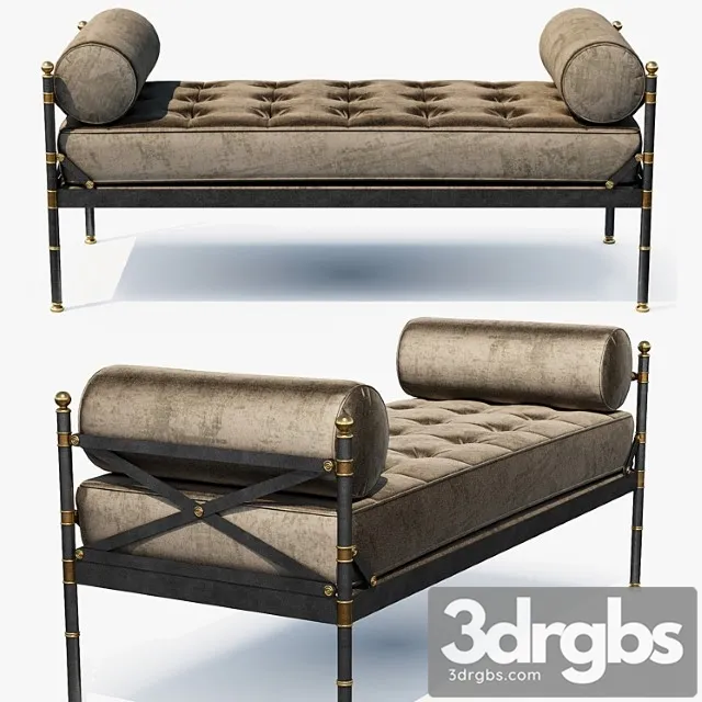 Alfonso Marina Ebanista Loubes Bench 1 3D Model Free