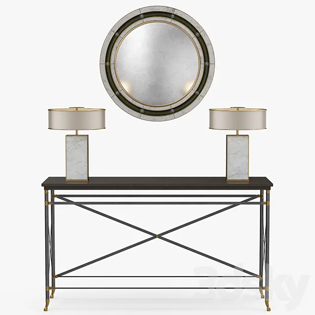 Alfonso Marina Ebanista - Reuil console 3DModel