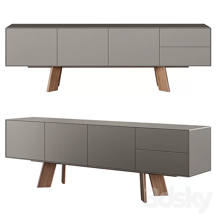 Alhambra B 003 Sideboard 3D Model