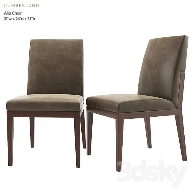 Alia Dinning Chair - Cumberland 3D Model