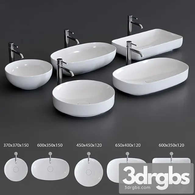 Alice Ceramica Form Washbasin 3D Model Free