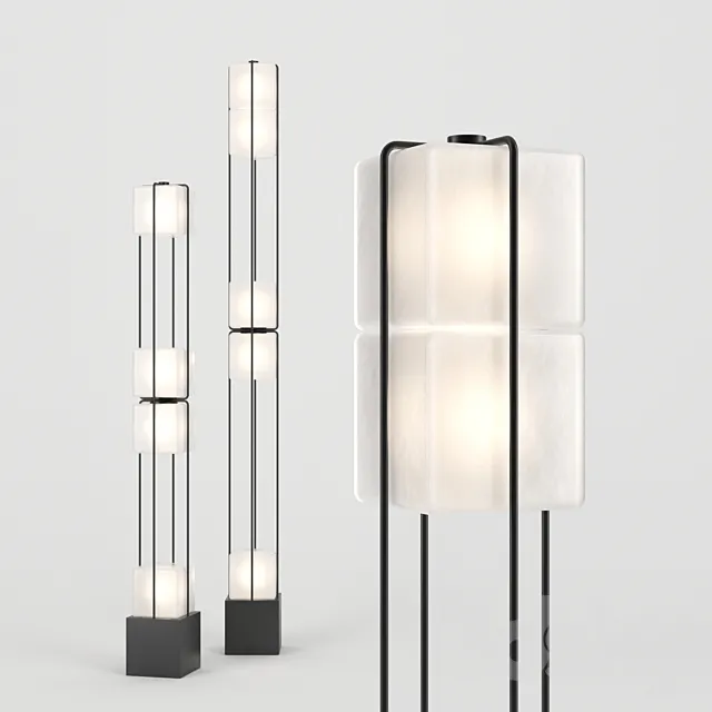 Alice floor lamp by Atelier De Troupe 3D Model