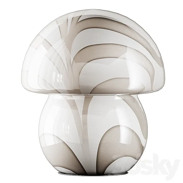 Alice Glass Table Lamp 3DModel