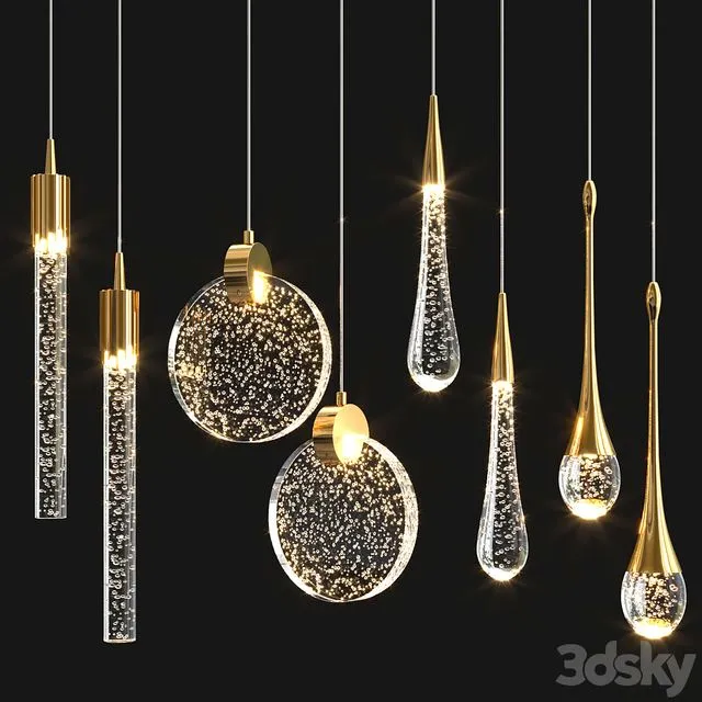Aliexpress Puzirik Hanging Lamps 3D Model