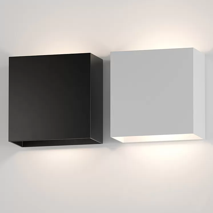 Aliexpress square wall light 013 3D Model