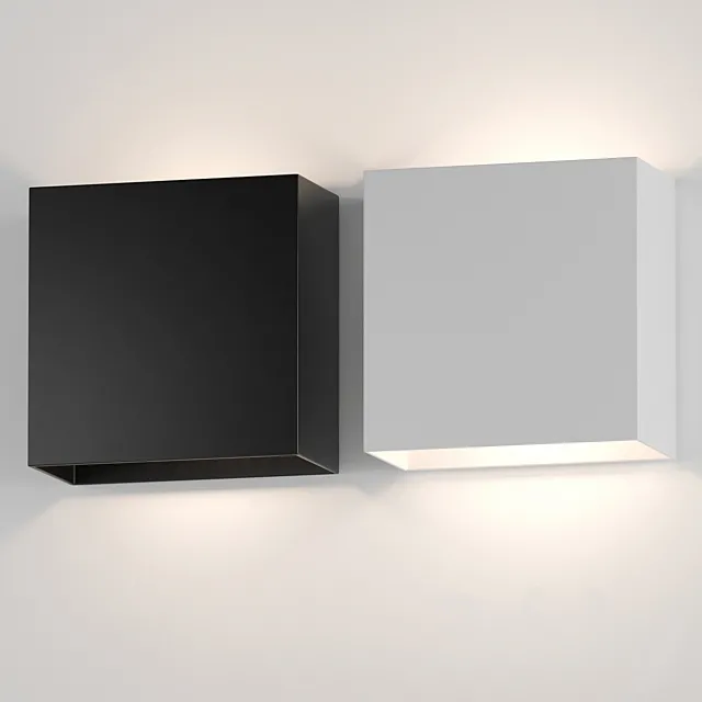Aliexpress square wall light 013 3DModel