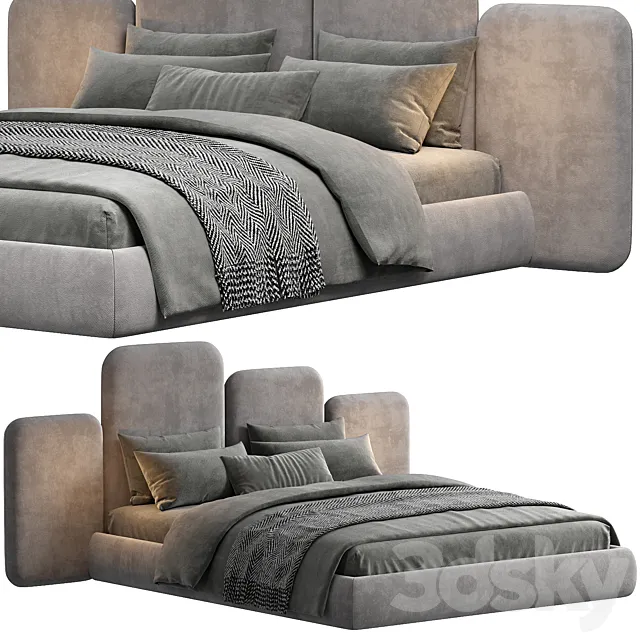 Alik kids bed 3D Model